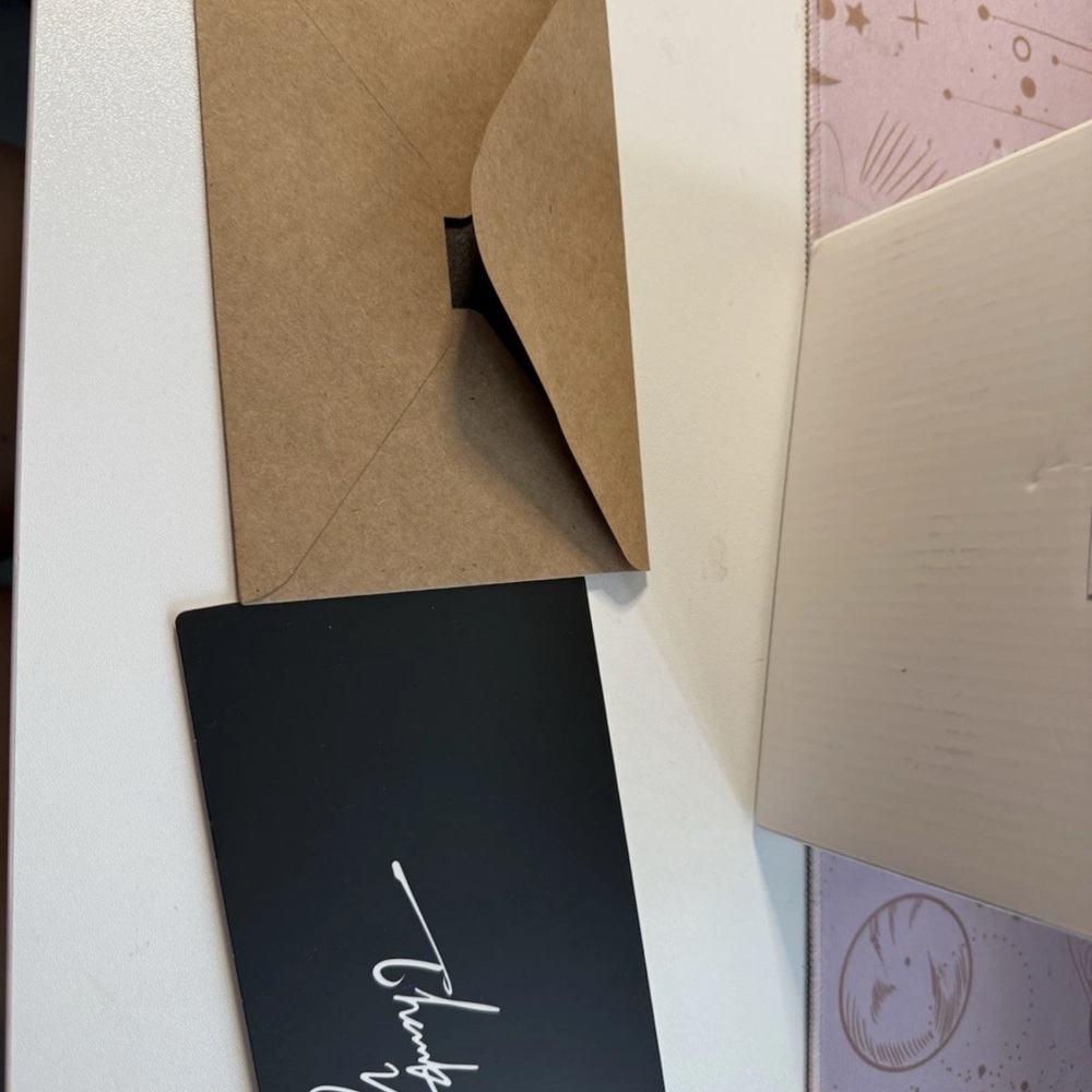 40 PCs Thank You Cards With Envelope  Black And White Elegant BRAND NEW IN Box